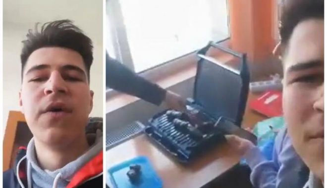 Anchetă într-un colegiu, după ce au apărut imagini cu elevi care prăjesc mici în clasă - img-1649069151.jpg