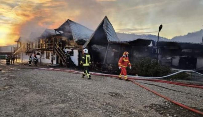 Trupurile neînsufleţite ale victimelor arse în incendiul de la Ferma Dacilor au fost ridicate de la Medicină Legală - img-1703774172.jpg