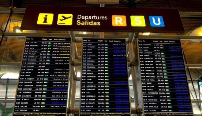 200 de români au rămas miercuri seara pe aeroportul din Madrid, după ce cursa Wizz Air către București nu a mai decolat