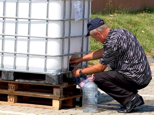 Apă cu porția din cauza caniculei, în mai multe localități din țară