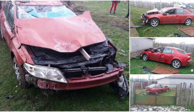 GRAV ACCIDENT RUTIER LA CONSTANȚA. UN ȘOFER A VRUT SĂ EVITE UN CÂINE, DAR S-A IZBIT CU MAȘINA ÎNTR-O CASĂ - img1-1522650162.jpg