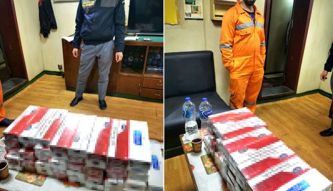 Țigări de proveniență duty-free, nedeclarate, descoperite de polițiștii de frontieră în portul Constanța - img20220502wa0002-1651488133.jpg