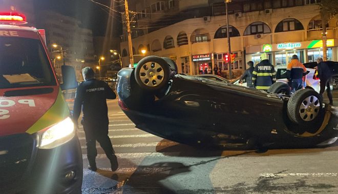MAȘINĂ RĂSTURNATĂ, LA CONSTANȚA! Intervin echipajele de la SMURD și Descarcerare - img20221025wa0035-1666721982.jpg