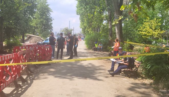 UPDATE: TRAGEDIE LA CONSTANŢA! Bărbat găsit mort în parcul de la Gară, după ce a căzut într-un şanţ