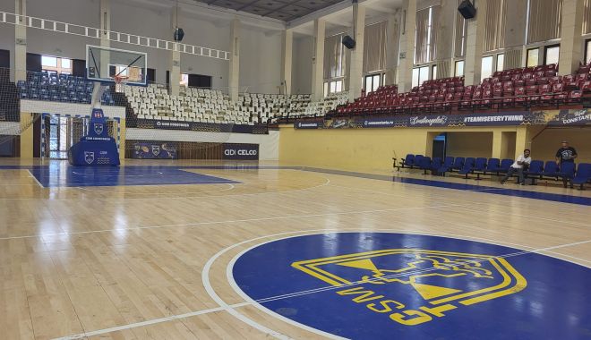 Sala Sporturilor din Constanța are o nouă suprafață de joc: 