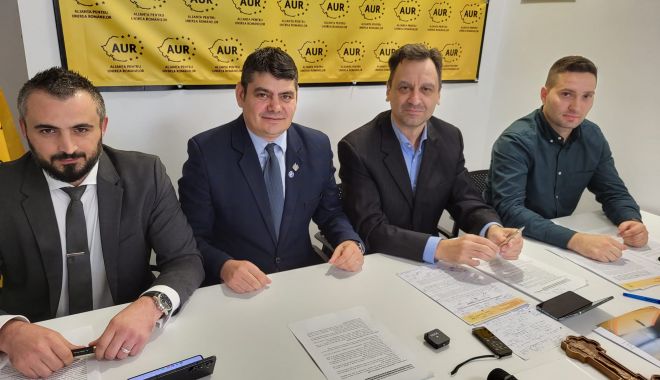 Teme de interes local şi naţional, dezbătute de membrii AUR Constanţa
