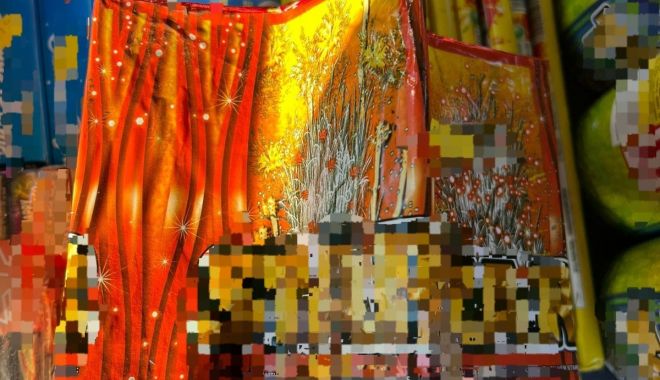 Zeci de kilograme de articole pirotehnice, confiscate la Constanţa. Recomandări de la poliţişti