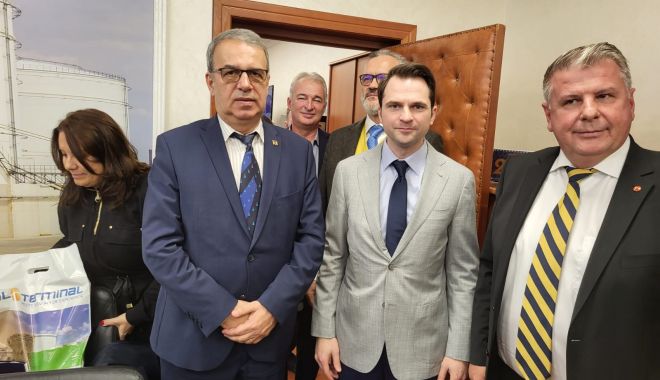 Cel mai mare rezervor de stocare, inaugurat azi, la Constanţa, Ministrul Energiei, prezent la Oil Terminal