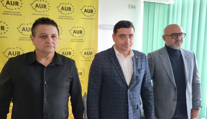 George Simion, prezent la malul mării. AUR își anunță candidatul la Primăria Constanța pe 27 ianuarie