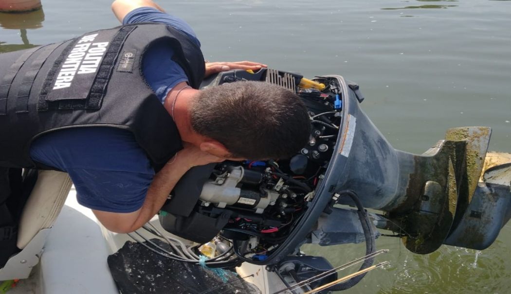 Motor de barcă, în valoare de 27.000 lei, căutat de autoritățile din Suedia, depistat de polițiștii de frontieră din cadrul Gărzii de Coastă