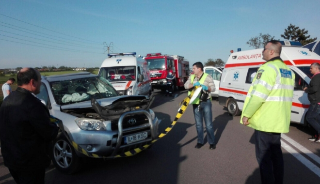 GRAV ACCIDENT RUTIER la ieșire din Constanța. NU MAI PUȚIN DE NOUĂ VICTIME - img4219-1494950249.jpg
