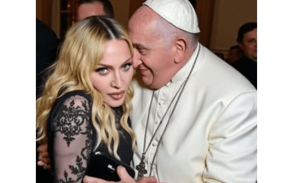 Madonna șochează din nou. A postat o fotografie falsificată cu ajutorul AI - img590x37320241214170712375102im-1734345862.png