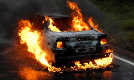 Accident urmat de un incendiu, pe un drum din Agigea - incendiat-1542040976.jpg
