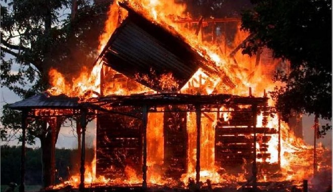 O școală islamică, incendiată  în Londra - incendiu-1370897881.jpg