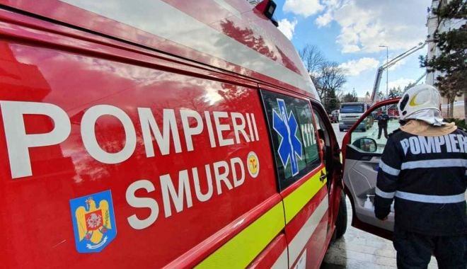 Incendiu violent, la Lumina. O femeie, grav rănită - incendiu-1629614757.jpg