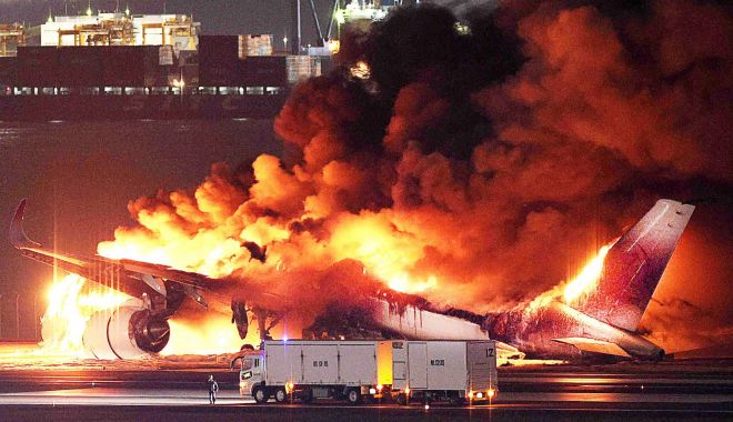 Japonia publică convorbiri explozive: Ce s-a discutat înainte de in-cendiul pe Aeroportul Haneda