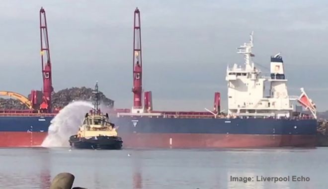 Incendiu la bordul unei nave în Liverpool - incendiulaborduluneinaveinliverp-1650289717.jpg