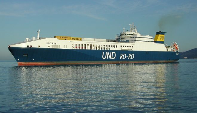 Incendiu la bordul unei nave ro-ro, în Marea Egee - incendiulaborduluneinaveroro-1613309118.jpg
