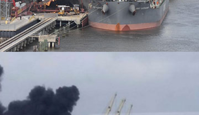Incendiu la încărcarea unei nave, în Port Arthur - incendiulaincarcareauneinave-1488359200.jpg