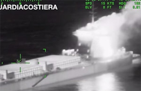 Incendiu pe remorcherul împingător 
