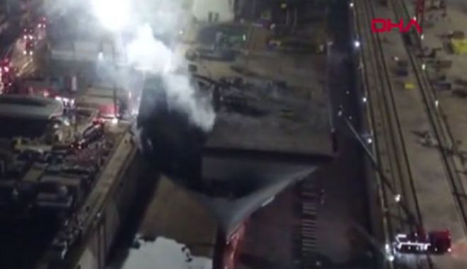 Incendiu pe un portavion turcesc aflat în construcție - incendiupeunportavionturcescafla-1557053037.jpg