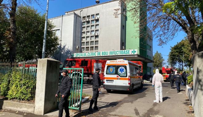 TRAGEDIE la Spitalul de Infecţioase. Directorul Stela Halichidis: „S-a întâmplat un necaz! Totul a funcţionat normal.” - incendiusp-1633079701.jpg