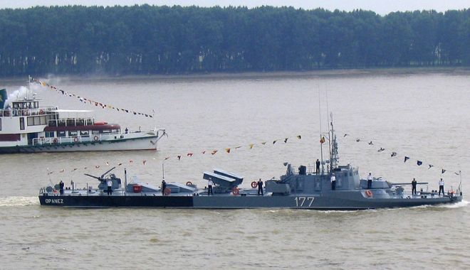 Începe Exercițiul Danube Protector. Șase nave militare fluviale patrulează pe Dunăre - incepeexercitiul-1537464577.jpg