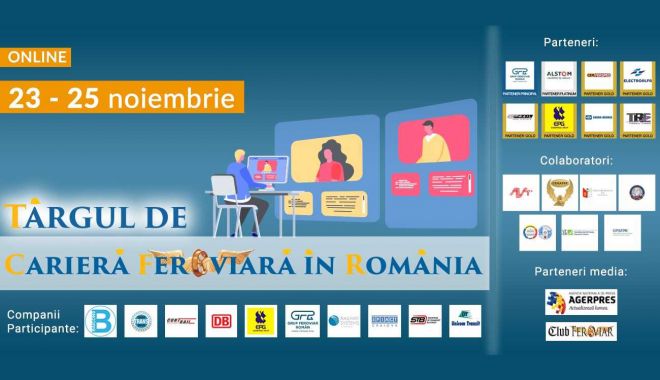 Începe Târgul de Carieră Feroviară în România, în format on-line - incepetarguldecarieraferoviarain-1637606429.jpg