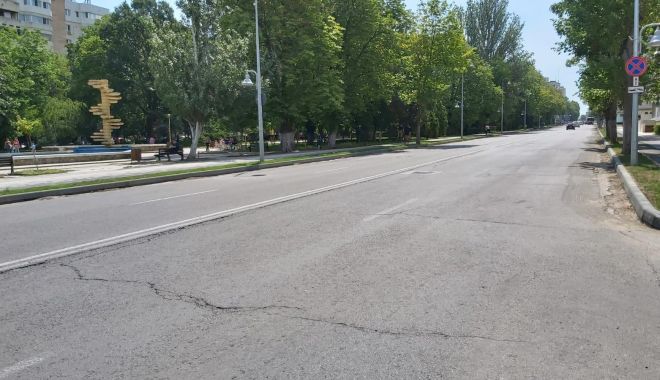 Încep lucrările de frezare pe un tronson al bulevardului Tomis - inceplucrari-1591961134.jpg