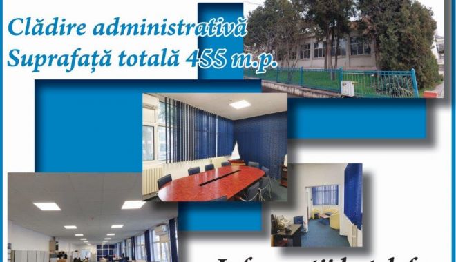 Oferim spre închiriere clădire administrativă, suprafaţă totală 455 mp, în Constanţa