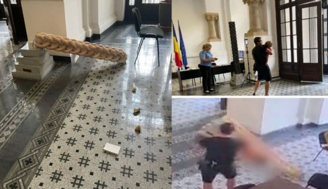 Copilul strivit pe un hol din Primăria Bucureşti este în stare gravă la spital