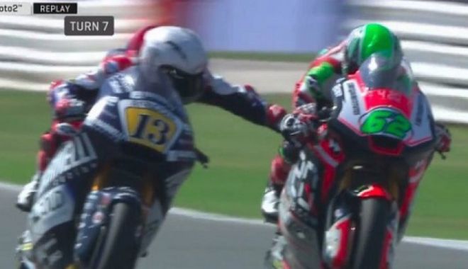 INCIDENT ȘOCANT ÎN MOTO 2! I-a tras frâna rivalului, la peste 200km/h! - incidentsocantmoto72189400-1536583121.jpg