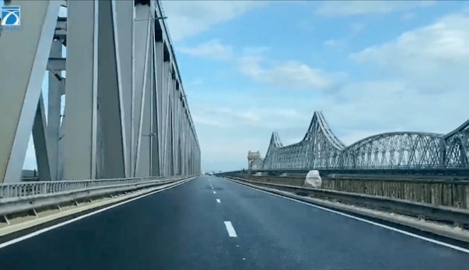 Fără restricții de circulație pe podul peste Dunăre de la Cernavodă
