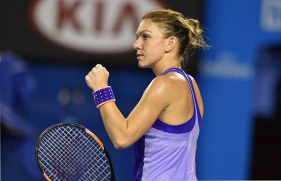 Simona Halep, CALIFICATĂ în optimile turneului de la Indian Wells. Iată pe cine va întâlni în următoarea fază a competiției - indianwells2015simonahalepatrecu-1426490124.jpg