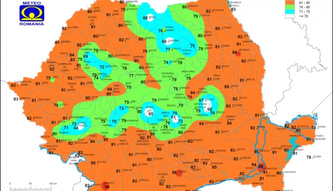 ANM/ Disconfortul termic a depășit pragul critic în Dobrogea și pe litoral - indiceconforttermic-1344257393.jpg