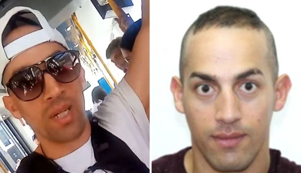 Limbaj de o vulgaritate extremă în tramvai. Un infractor notoriu s-a filmat hărțuind o tânără - infractor-1746100633.jpg
