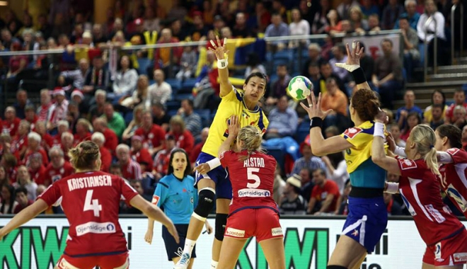 Tricolorele, înfrângere în primul meci de la Europenele de handbal - infrangere-1481043841.jpg