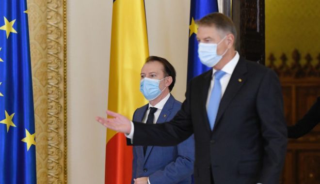 Preşedintele Iohannis va avea o întâlnire cu premierul Cîţu pe tema crizei guvernamentale - intalnire-1630915122.jpg