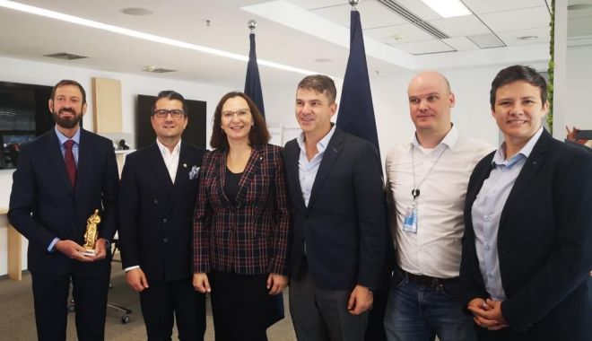 Decebal Făgădău, întâlnire cu oficiali ai Băncii Mondiale. 