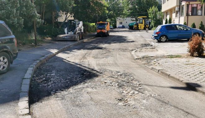 Carosabilul din mai multe zone din Constanţa, reabilitat! "Nu parcaţi pe trotuar sau carosabil!"