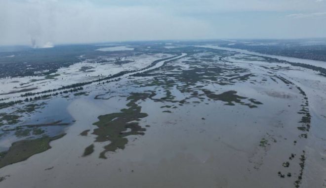 Tanczos: Poluarea de pe Nipru, puţin probabil să ajungă în România