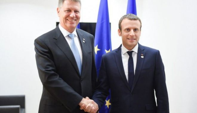 Președintele Klaus Iohannis, discurs alături de Emmanuel Macron - iohamacron39230900-1543322843.jpg