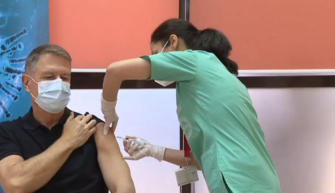 Președintele Klaus Iohannis a fost vaccinat împotriva COVID-19 - iohanis-1610700168.jpg