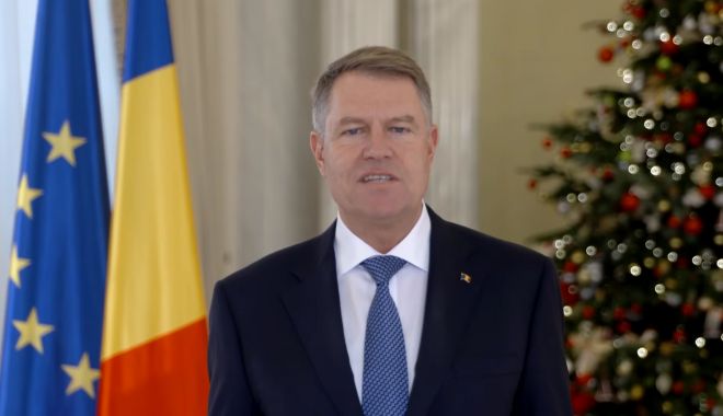 VIDEO / Klaus Iohannis, mesaj pentru români de Crăciun. 