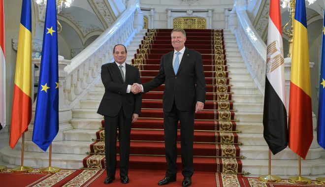 Președintele egiptean Abdel Fattah El-Sisi, primit la Cotroceni cu onoruri militare - iohannis-1560942824.jpg