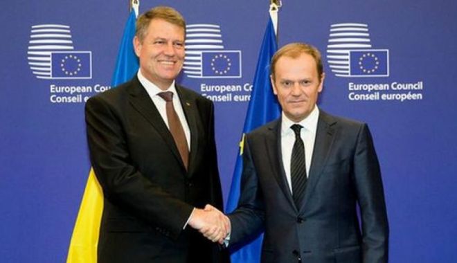 Donald Tusk îi mulțumește lui Iohannis pentru o președinție 