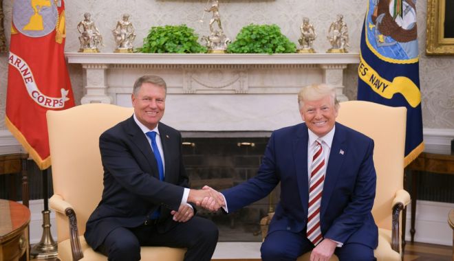 Iohannis, primit la Casa Albă de președintele SUA. Declarația comună - iohannis-1566369288.jpg