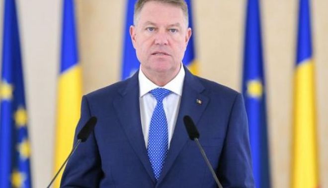 Președintele Iohannis: 