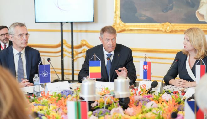 Klaus Iohannis: „Viziunea comună a statelor din formatul Bucureşti 9 este esenţială” - iohannis-bratislava-1686055644.jpg