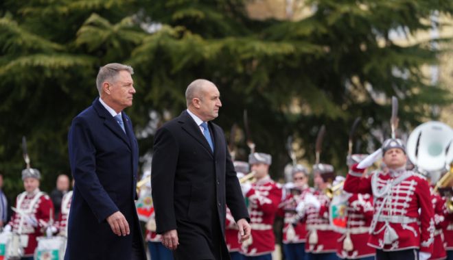 Preşedintele Klaus Iohannis, primit, la Sofia, de omologul bulgar - iohannis-bulgaria-1678892601.jpg